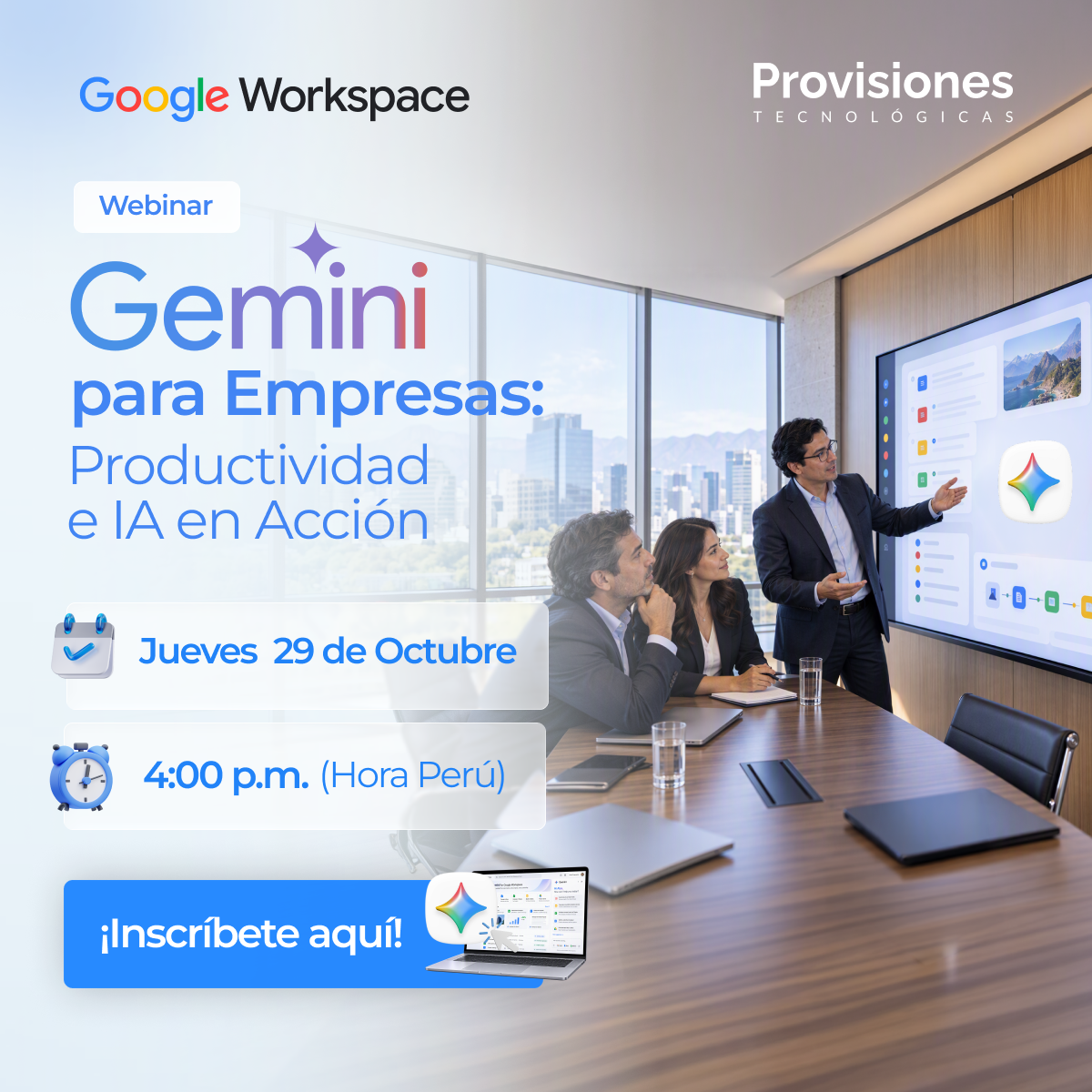 Google Workspace y Gemini para empresas